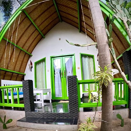 Kaktus Bungalow 1 Gili Air Exteriör bild