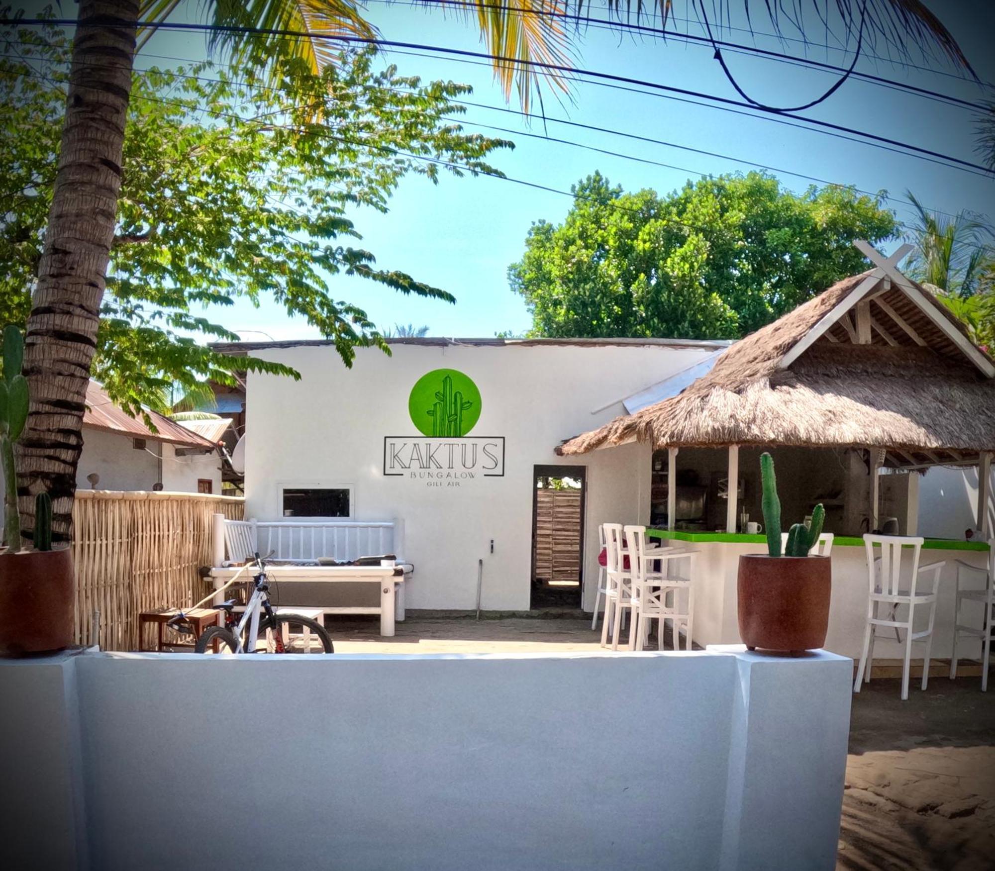 Kaktus Bungalow 1 Gili Air Exteriör bild
