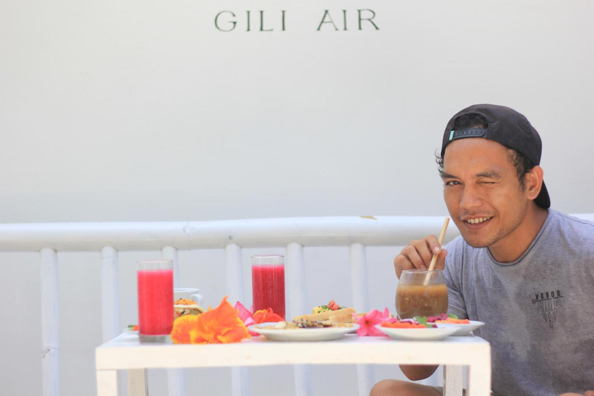 Kaktus Bungalow 1 Gili Air Exteriör bild